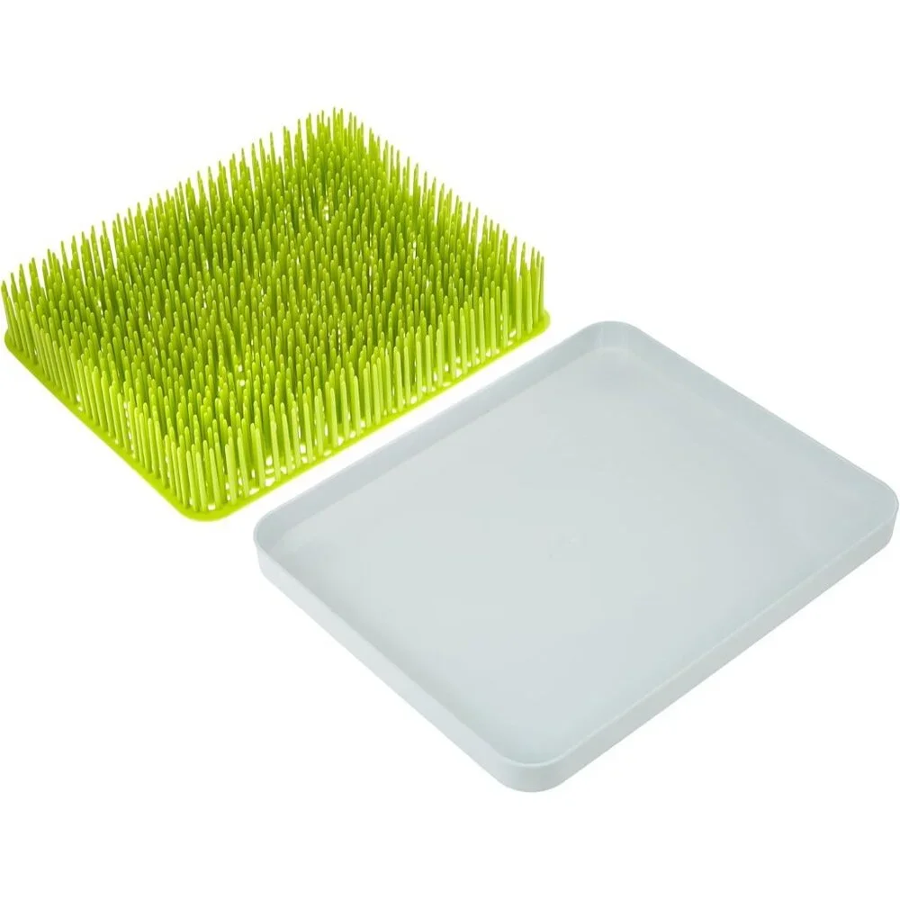Boon Lawn Countertop Drying Rack in Spring Green
